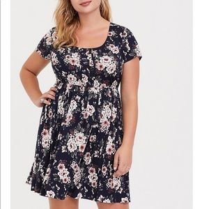Torrid Challis babydoll dress